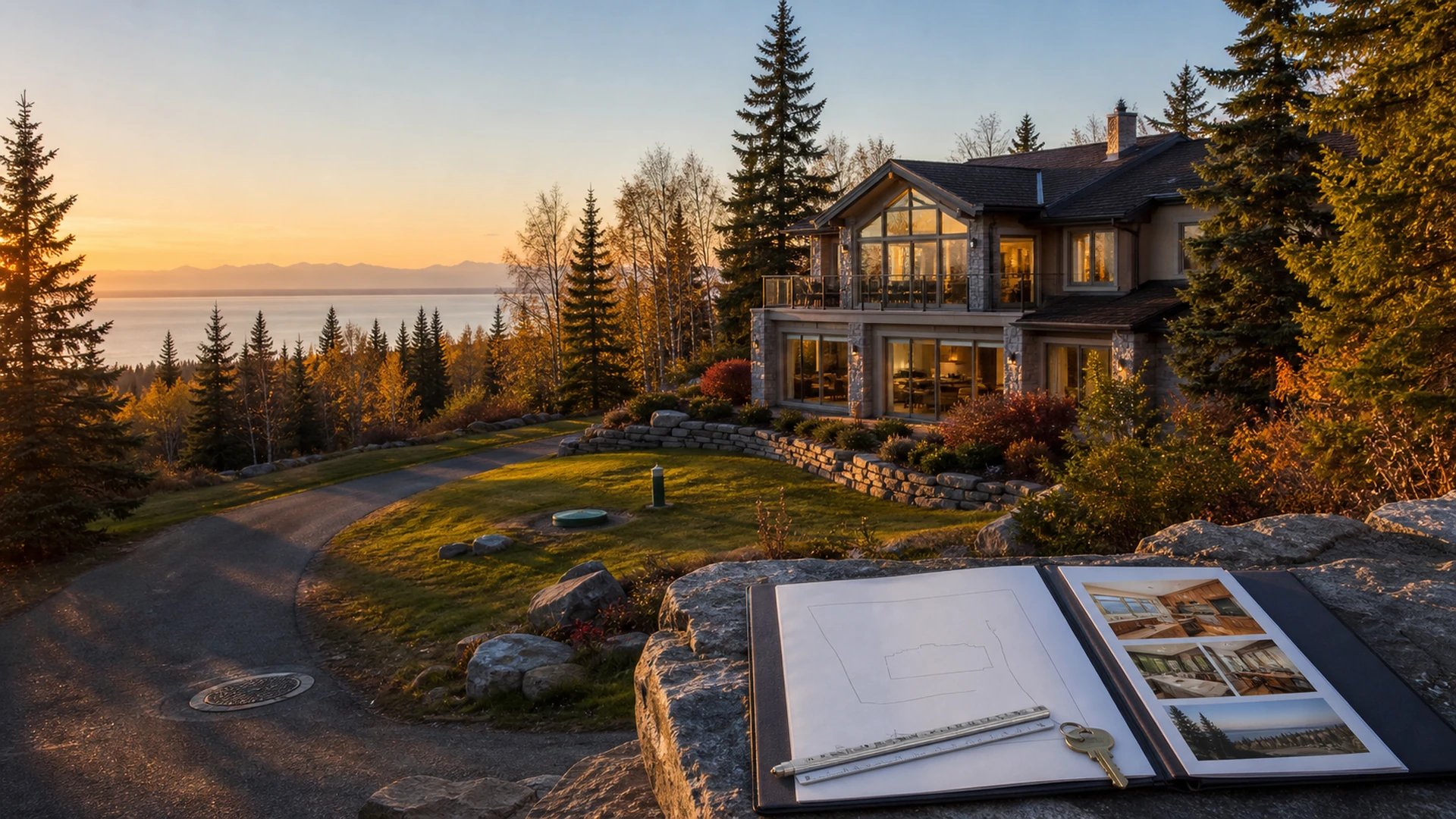 Huffman-O'Malley Home Value, Alaska — illustrative area imagery