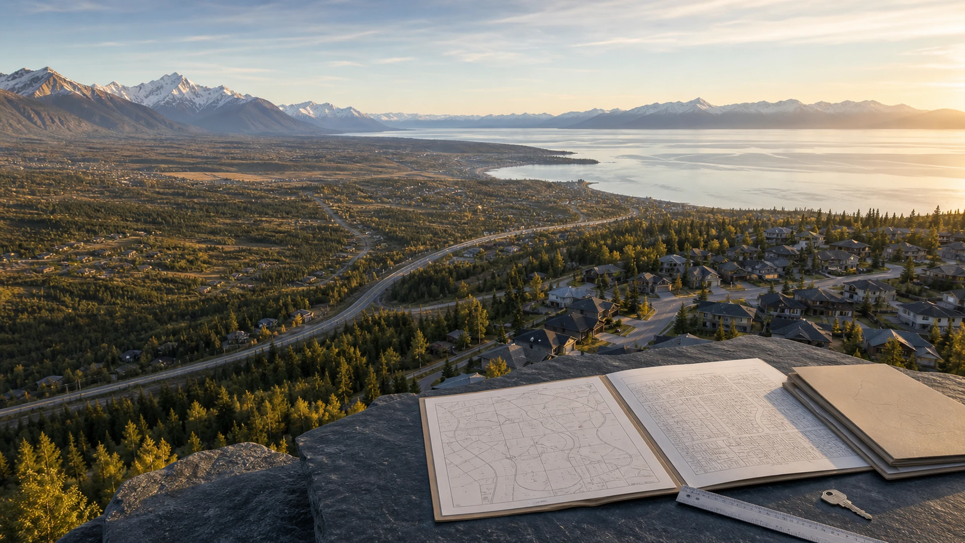 Borough vs. Municipality in Alaska — illustrative area imagery