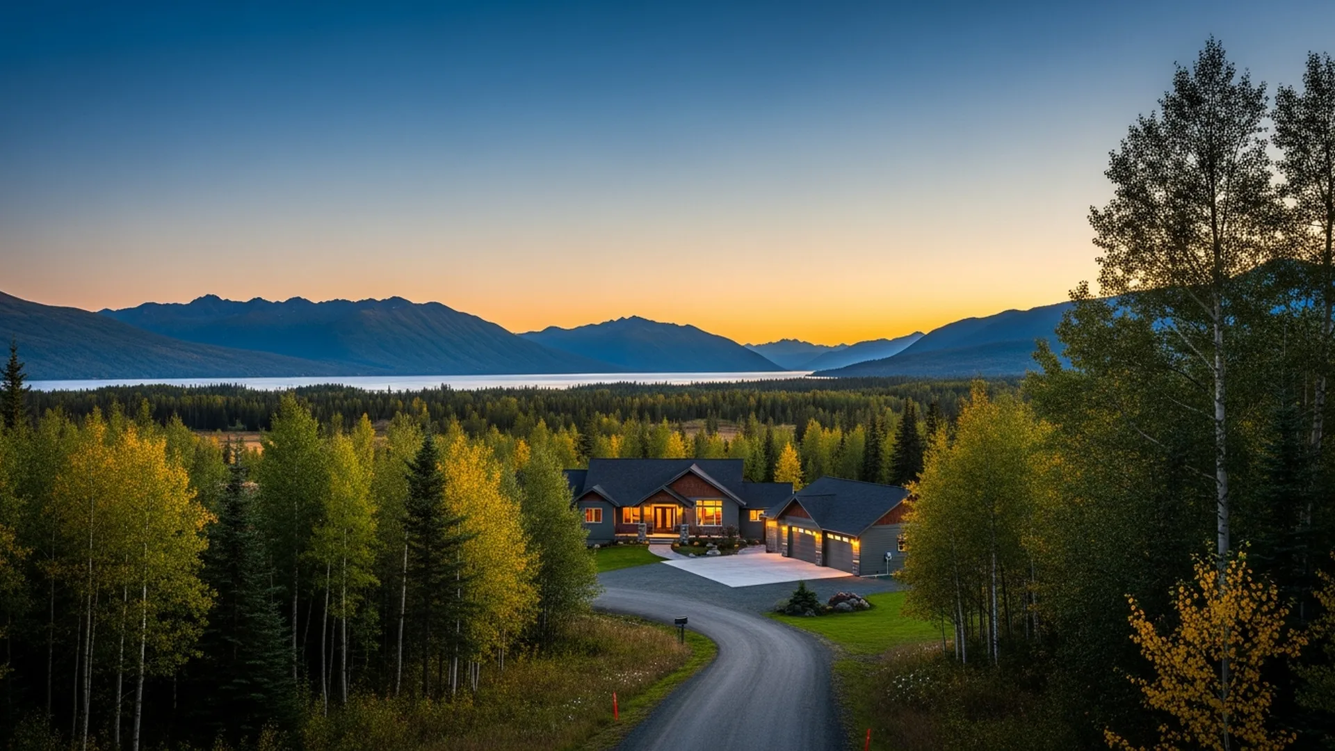 Homes in Chugiak, Anchorage-area Alaska — illustrative area imagery