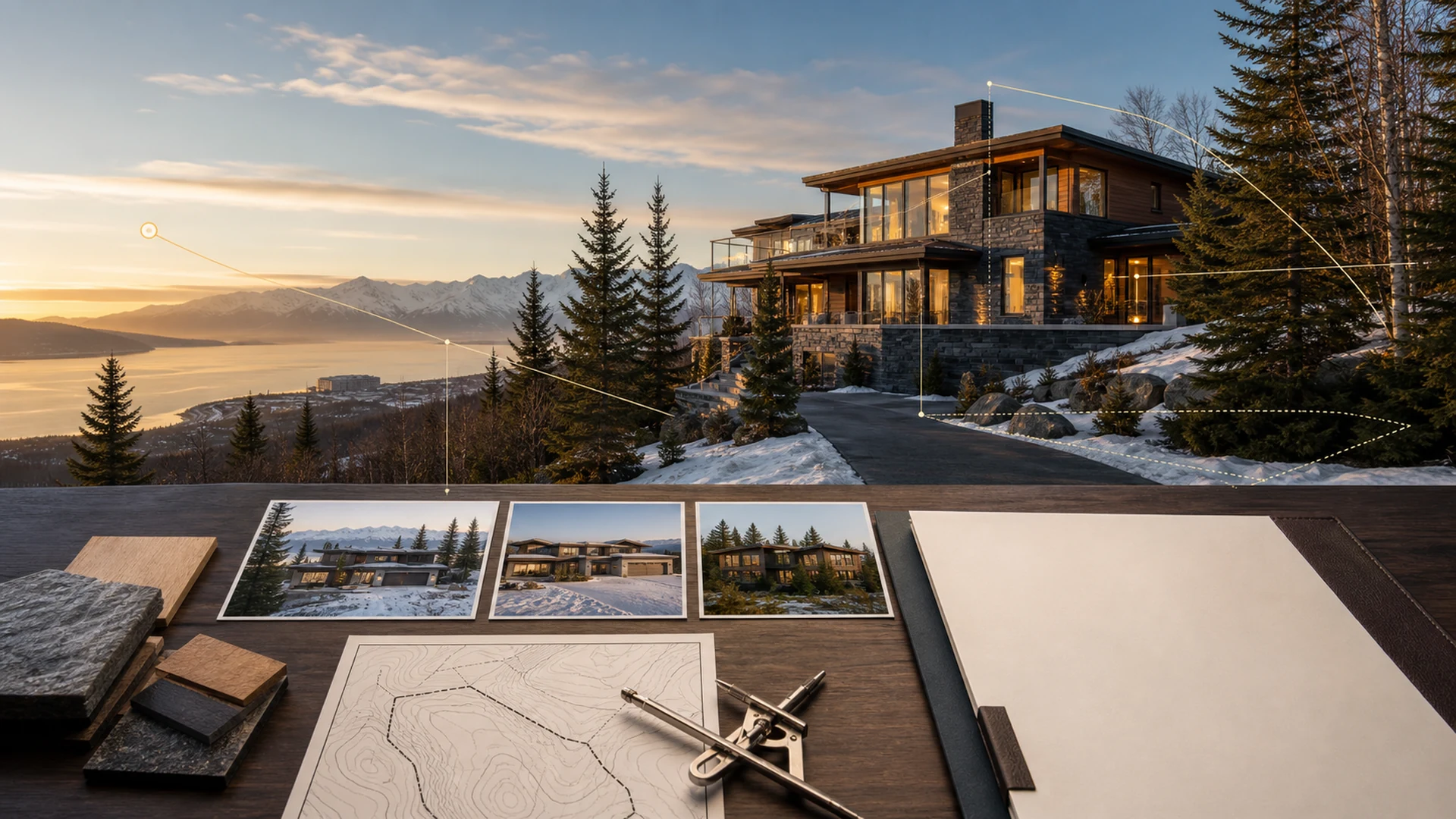 Pricing a Luxury Home in Anchorage, Alaska — illustrative area imagery